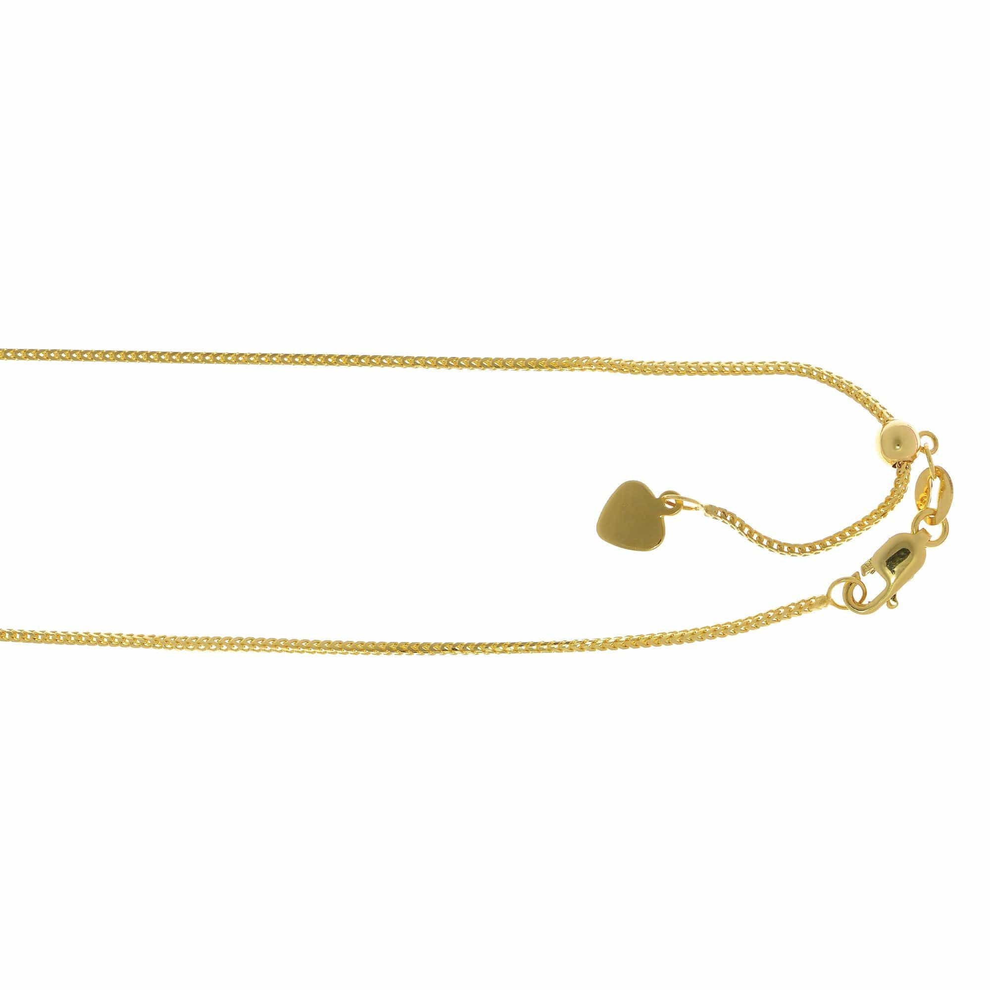 14K Yellow Gold Franco Chain