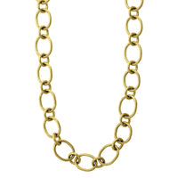 14K Yellow Gold Oval Link Chain, 14k yellow gold, Long's Jewelers