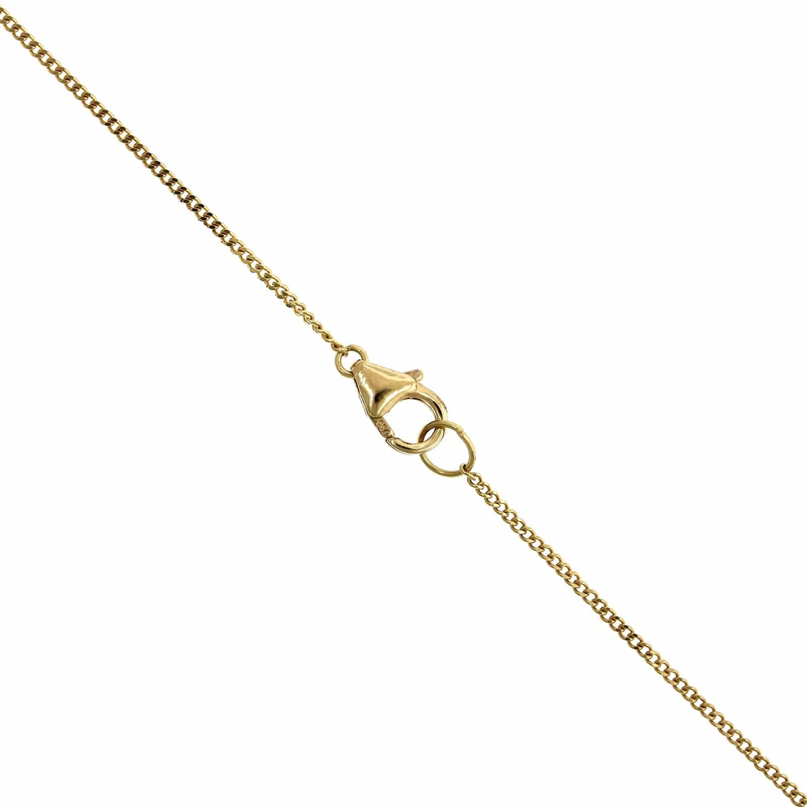 18K Yellow Gold Pear Shape Tanzanite Pendant, Long's Jewelers