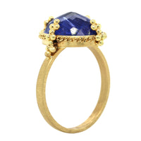18K Yellow Gold Oval Tanzanite Ring, Long's Jewelers