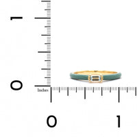 Personalized Eloise Enamel Ring