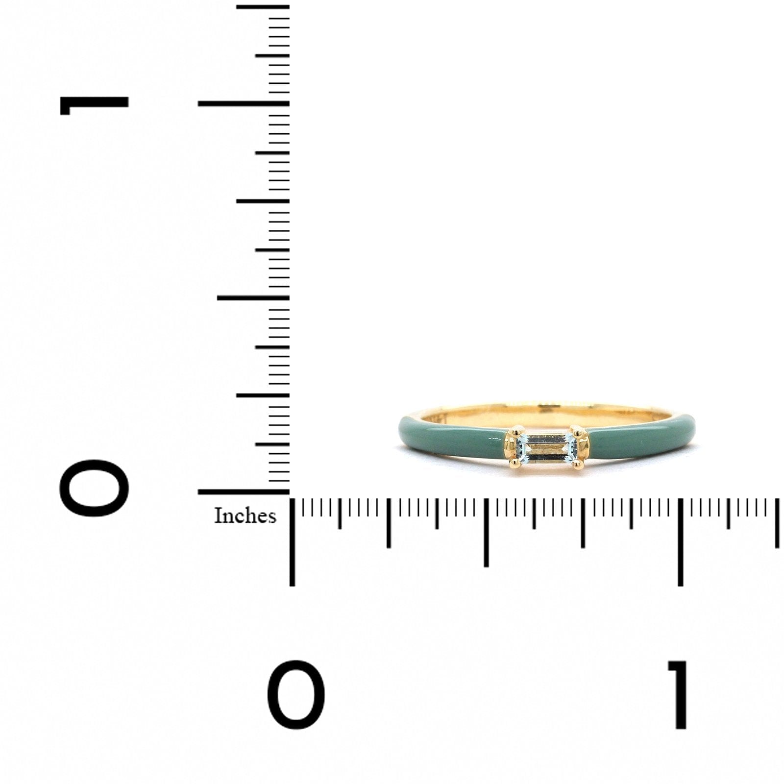 Personalized Eloise Enamel Ring