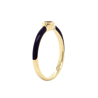 Personalized Frankie Enamel Ring