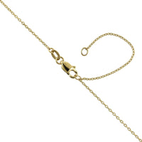 Personalized Nova Fluted Necklace