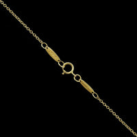 Tiffany & Co. 18K Yellow Gold Estate Elsa Peretti Tag Pendant, Yellow Gold, Long's Jewelers 