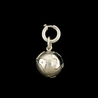 Tiffany & Co. Sterling Silver Estate Globe Charm, Sterling Silver, Long's Jewelers
