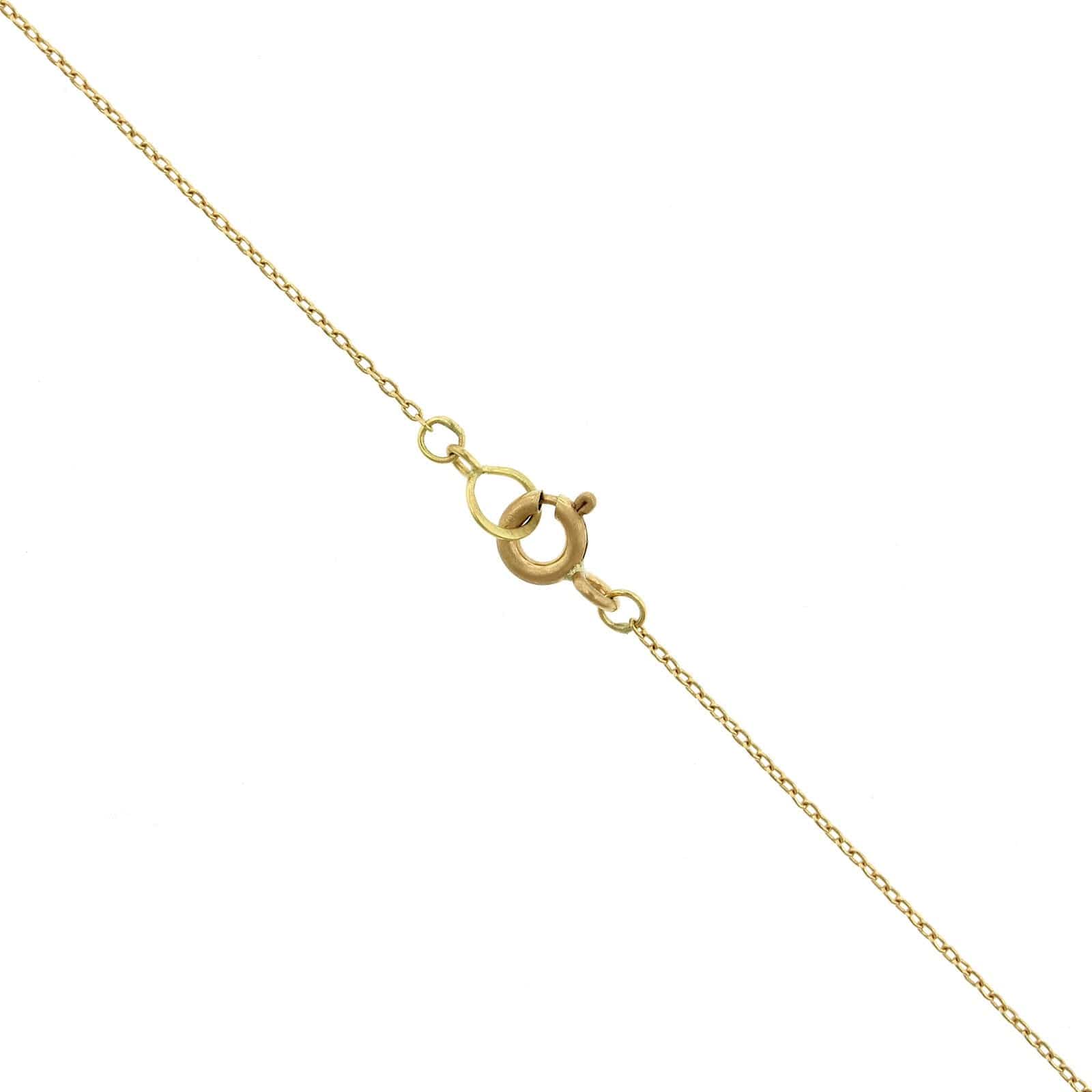 Two-Tone Gold and Platinum Necklace