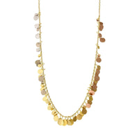 Two-Tone Gold and Platinum Necklace, Gold and Platinum, Long's Jewelers
