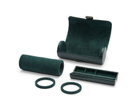 British Racing Green Triple Watch Roll