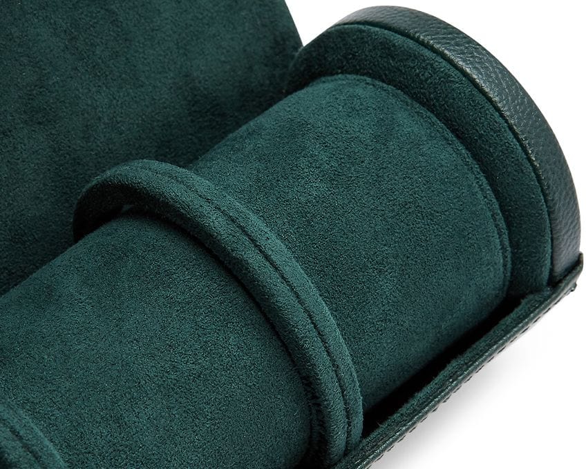 British Racing Green Triple Watch Roll
