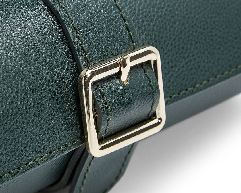 British Racing Green Triple Watch Roll