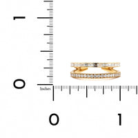 Yellow Gold 2 Row Open Ring, yellow gold, Long's Jewelers