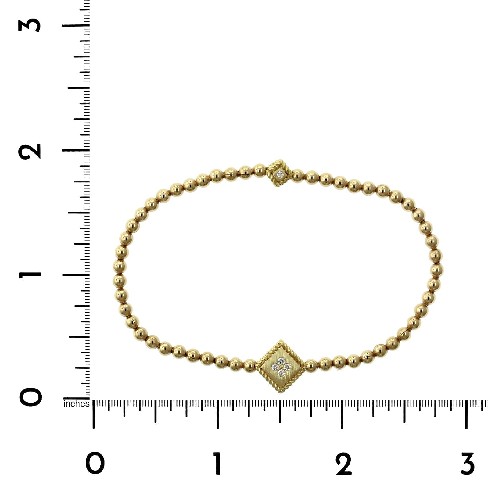 Roberto Coin 18K Two-Tone Palazzo Bead Bracelet