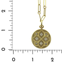 Roberto Coin 18K Yellow Gold Venetian Princess Diamond Necklace