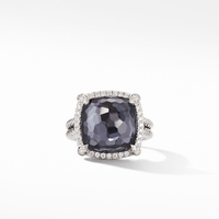 Chatelaine® Pavé Bezel Ring Black Orchid