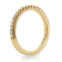 14K Yellow Gold Shared Prong Diamond Band