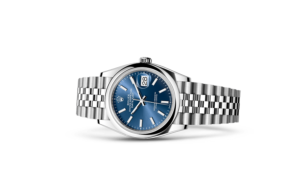 Datejust 36, Oyster, 36 mm, Oystersteel Laying Down