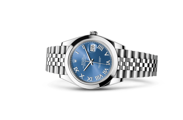 Datejust 41, Oyster, 41 mm, Oystersteel Laying Down
