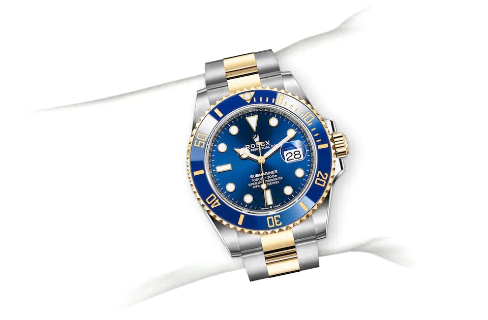 Submariner Date, Oyster, 41 mm, Oystersteel and yellow gold Specifications