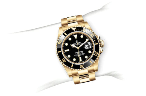 Submariner Date, Oyster, 41 mm, yellow gold Specifications