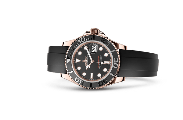 Yacht-Master 40, Oyster, 40 mm, Everose gold Laying Down