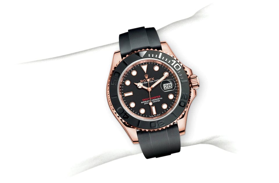 Yacht-Master 40, Oyster, 40 mm, Everose gold Specifications