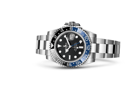 GMT-Master II, Oyster, 40 mm, Oystersteel Laying Down