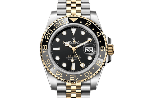 GMT-Master II, Oyster, 40 mm, Oystersteel and yellow gold Front Facing