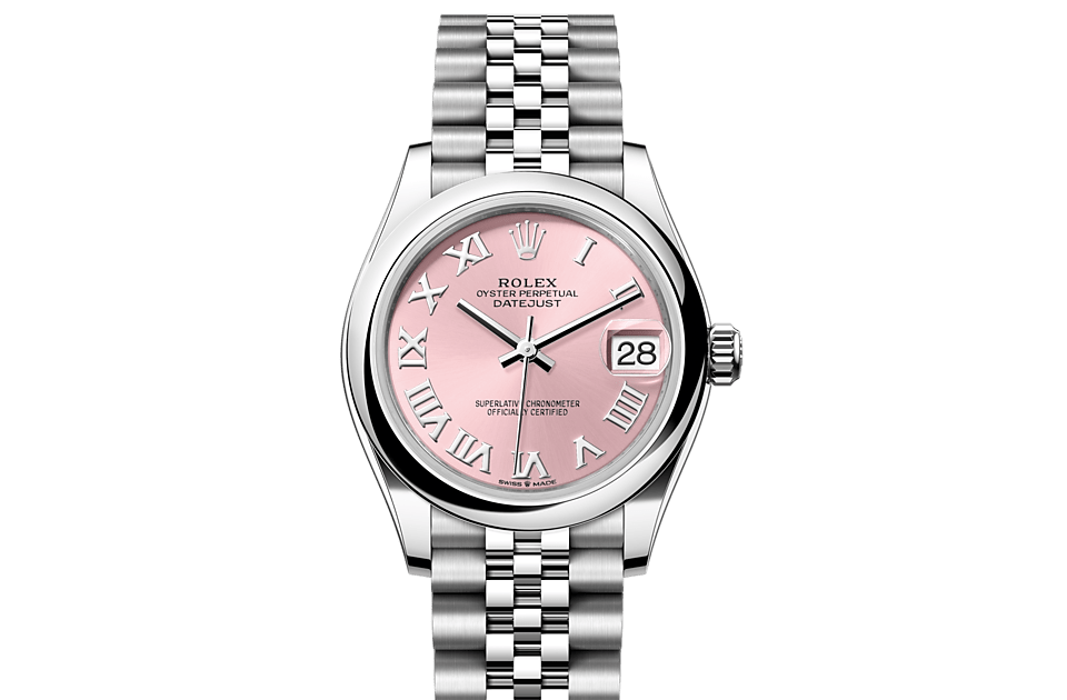 Datejust 31, Oyster, 31 mm, Oystersteel Front Facing