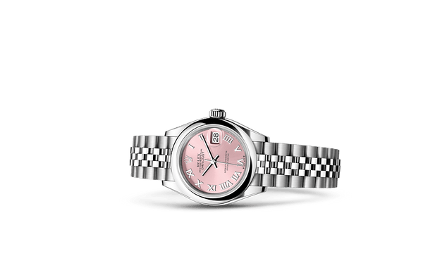 Lady-Datejust, Oyster, 28 mm, Oystersteel Laying Down