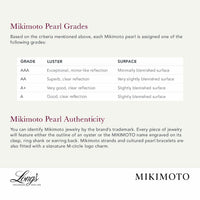 Mikimoto 18K White Gold Pearl Necklace