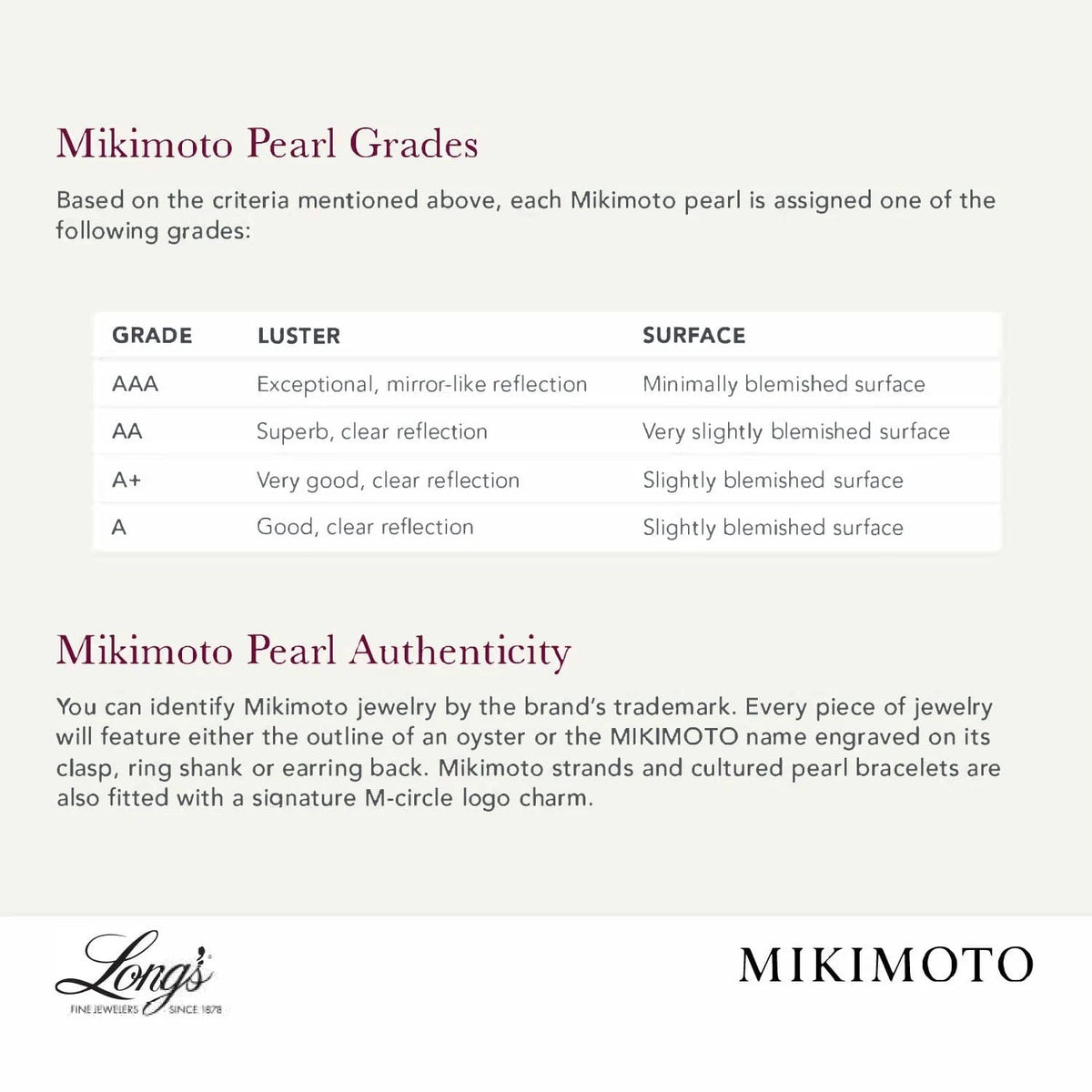 Mikimoto 18K White Gold Pearl Single Diamond Station Necklace