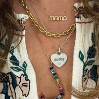 Personalized Nova Fluted Necklace