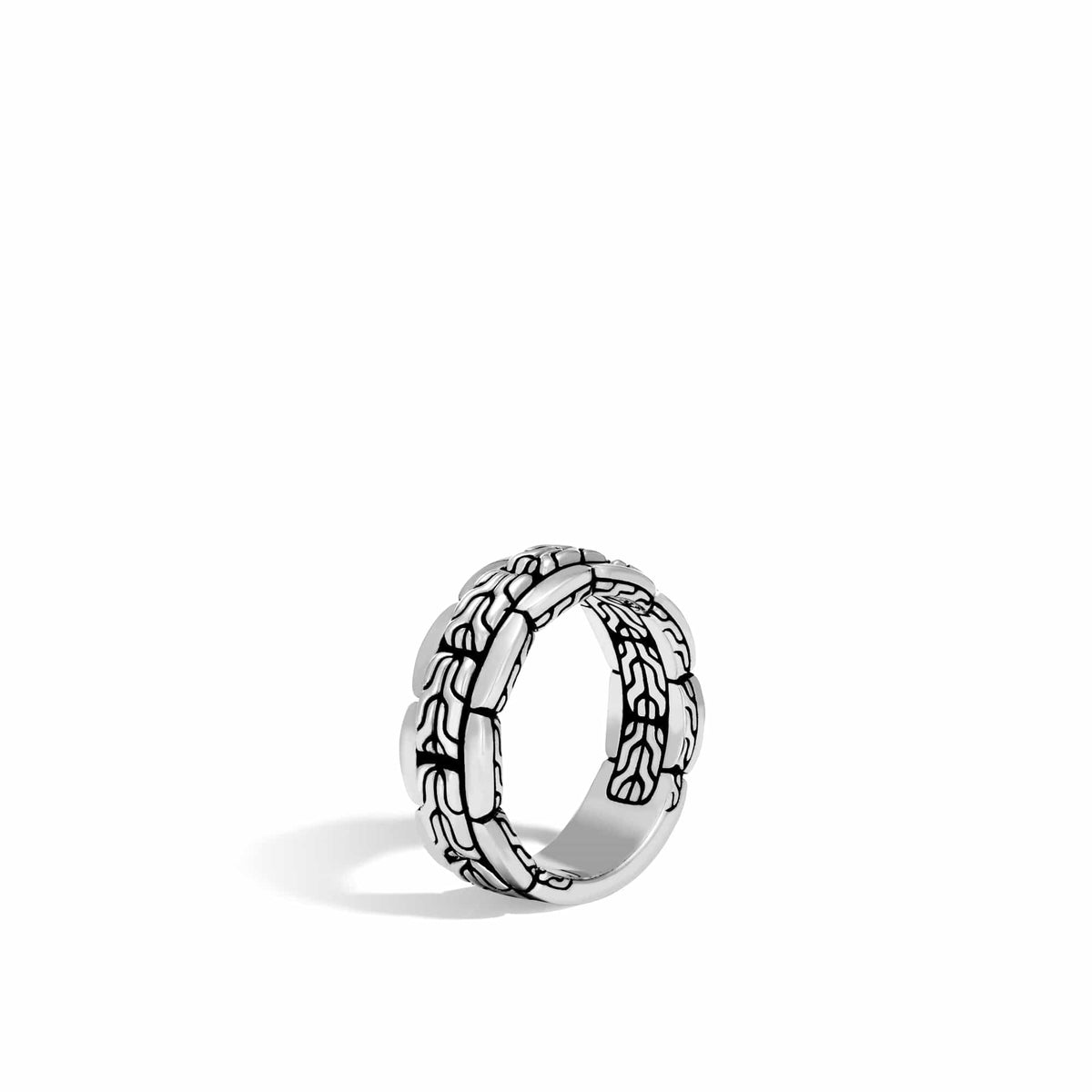 Classic Chain Silver Band Ring