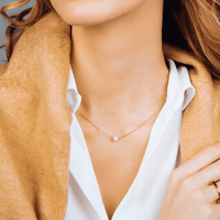 14K Yellow Gold Princess Pearl 5mm Pendant