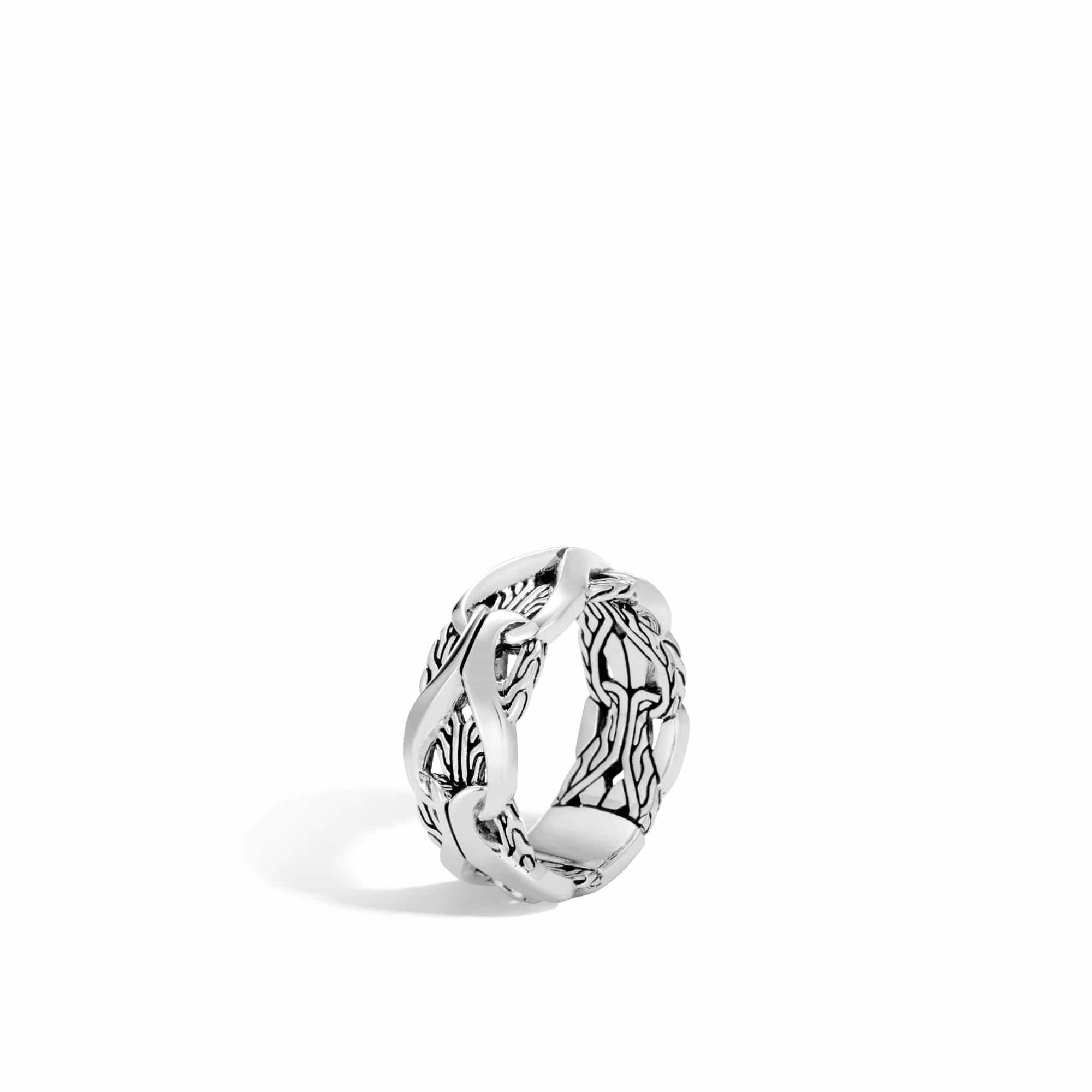 Asli Classic Chain Link Silver Ring